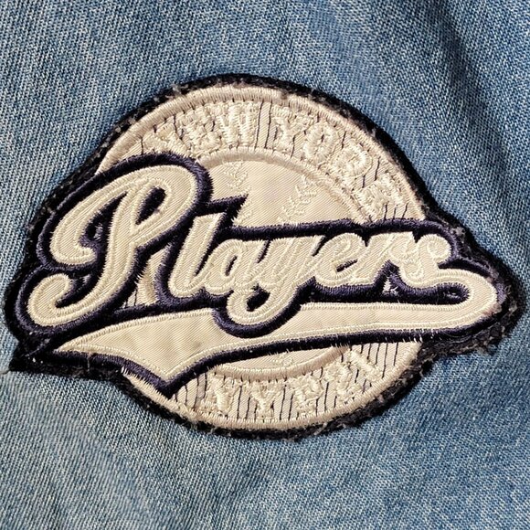 New York Players NYP21 Y2K Baggy Denim Shorts Large Hip Hop Skater Streetwear - Picture 6 of 11